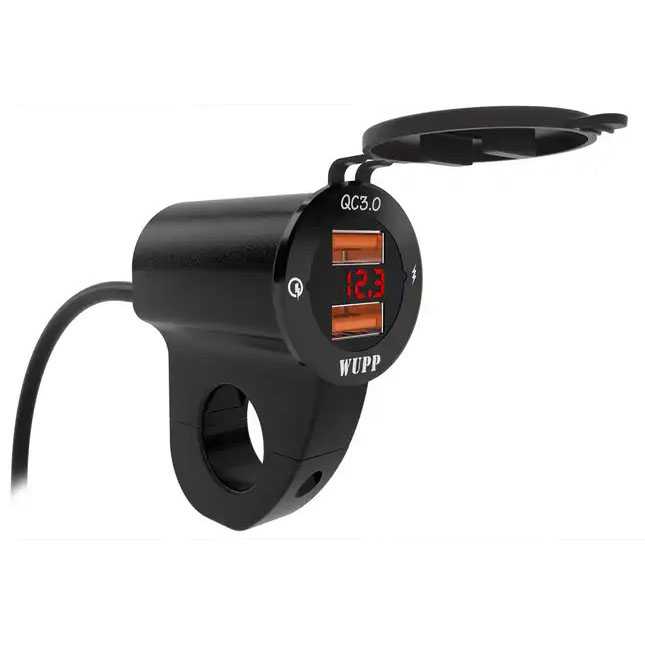 zsvyp2 Zásuvka na motorku s externím vypínačem 12V