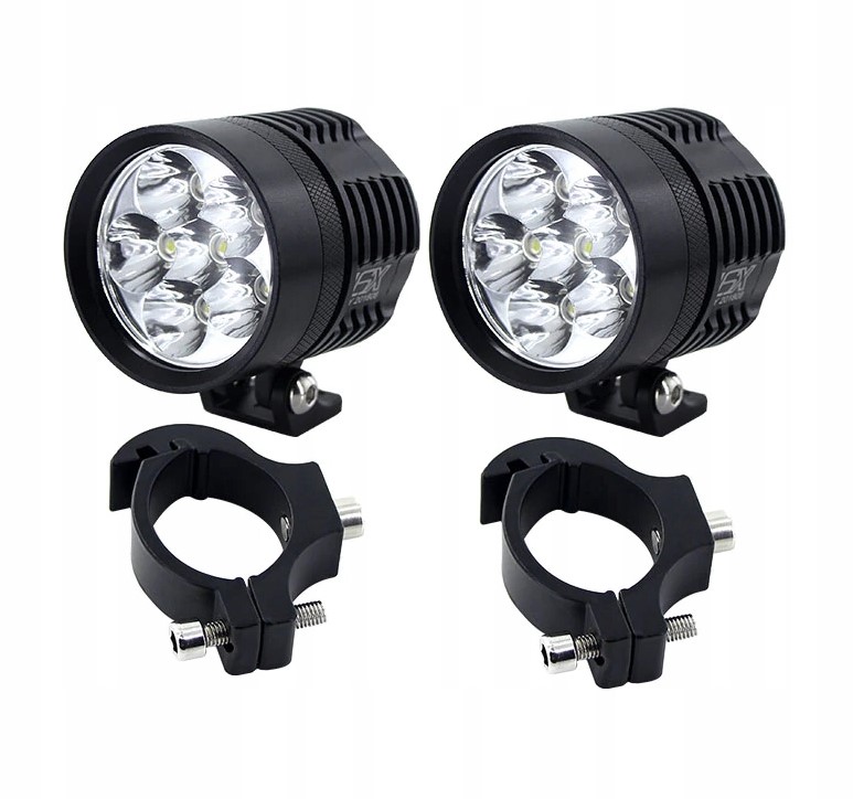 X6 Led 60W Přídavná světla na motorku enduro ktm bmw led lights